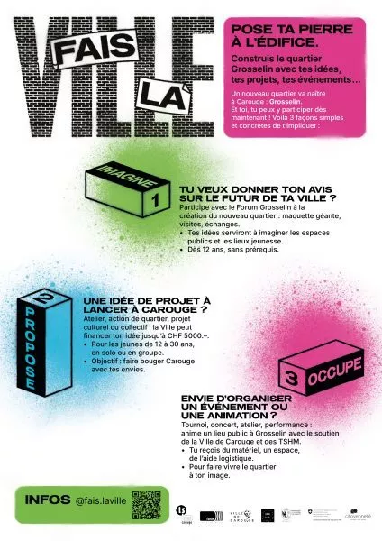 Affiche "Fais ta ville"