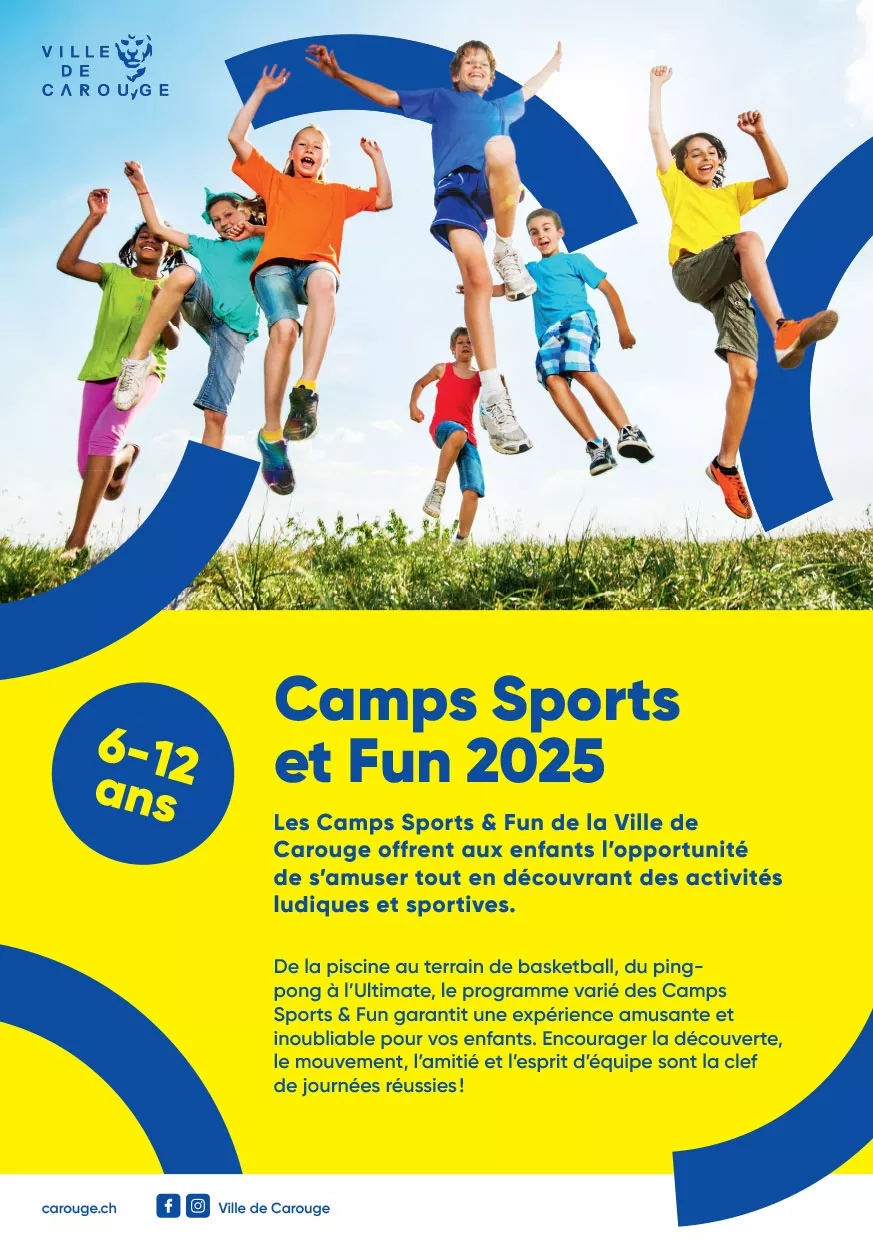 Flyer Camps Sports et Fun 2025