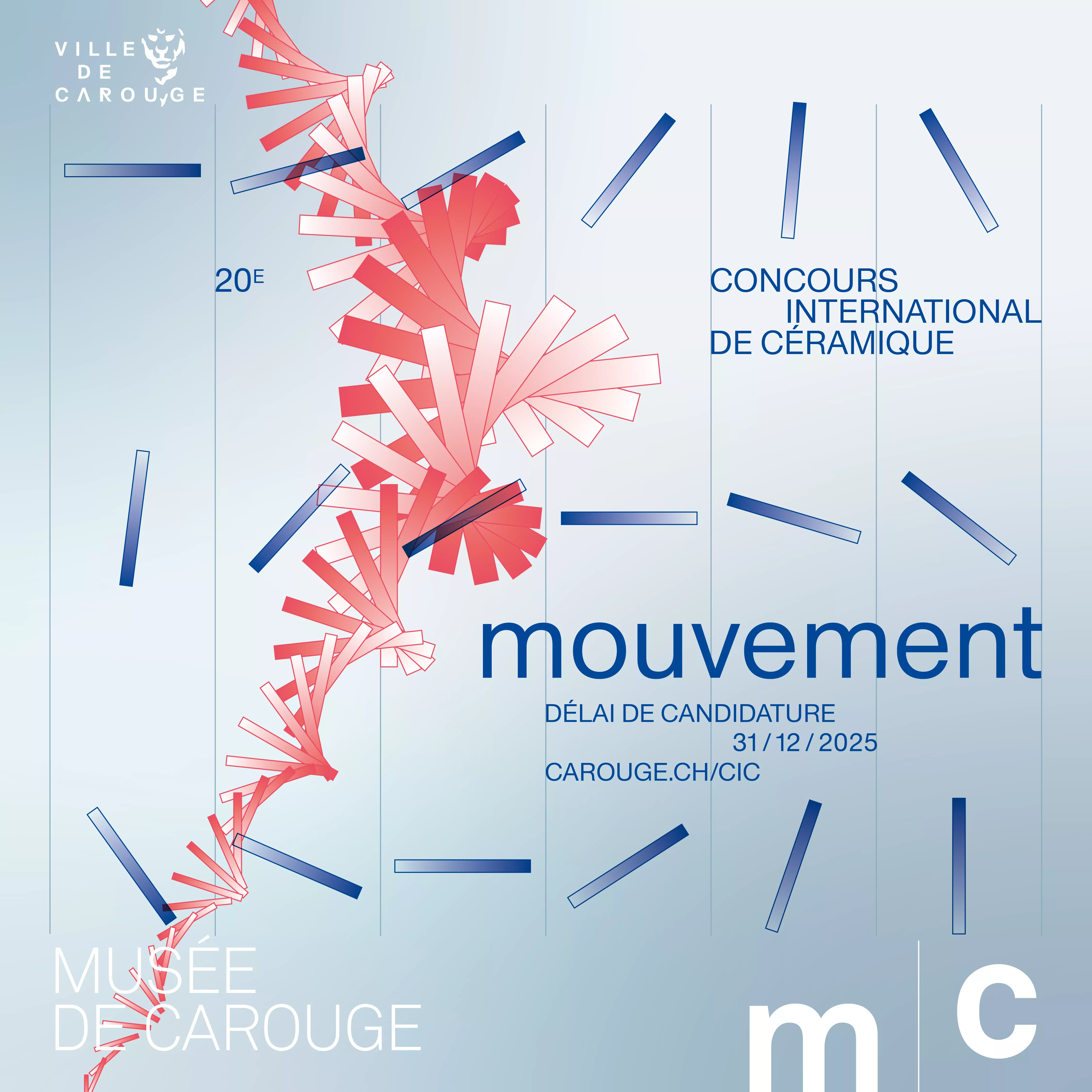 Affiche du Concours International de Céramique 2026