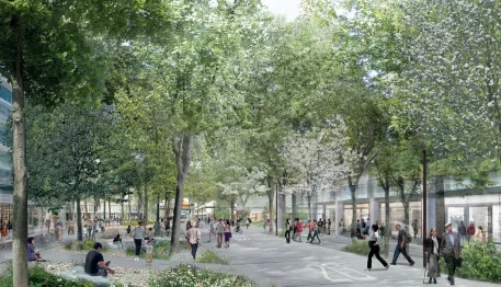 Espaces publics quartier &eacute;toile