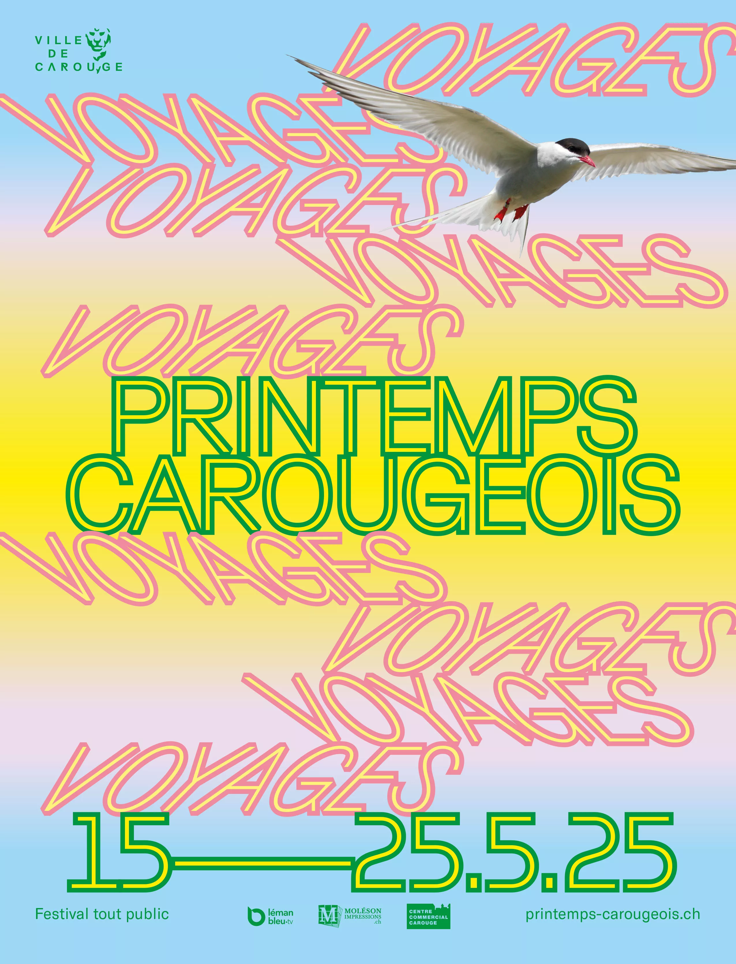 Affiche du Printemps carougeois 2025