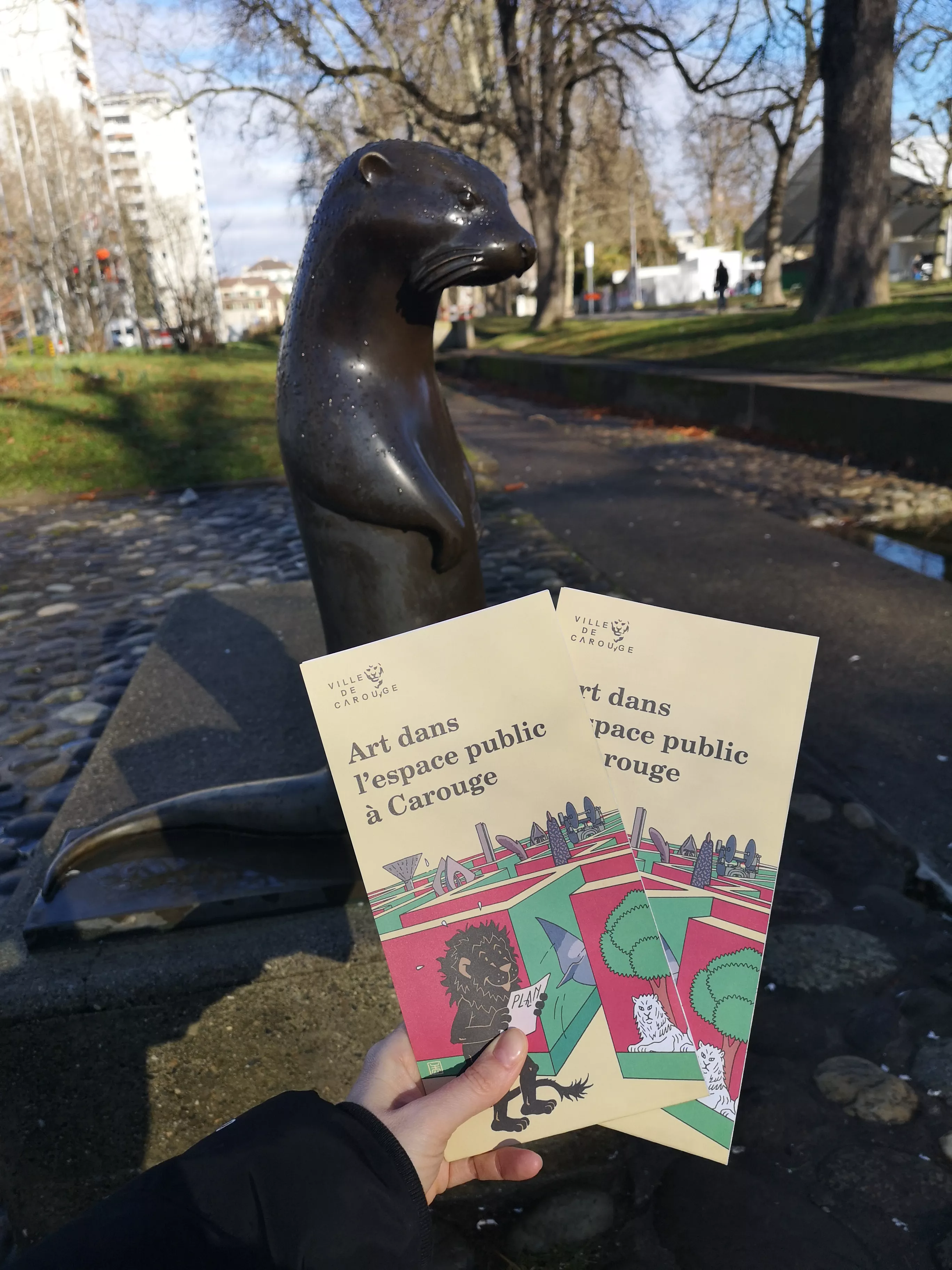 Carte Art dans l'esapce public &agrave; Carouge