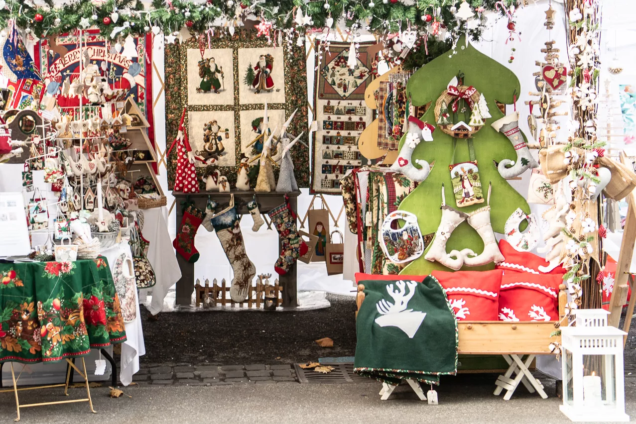 Stand au March&eacute; de No&euml;l
