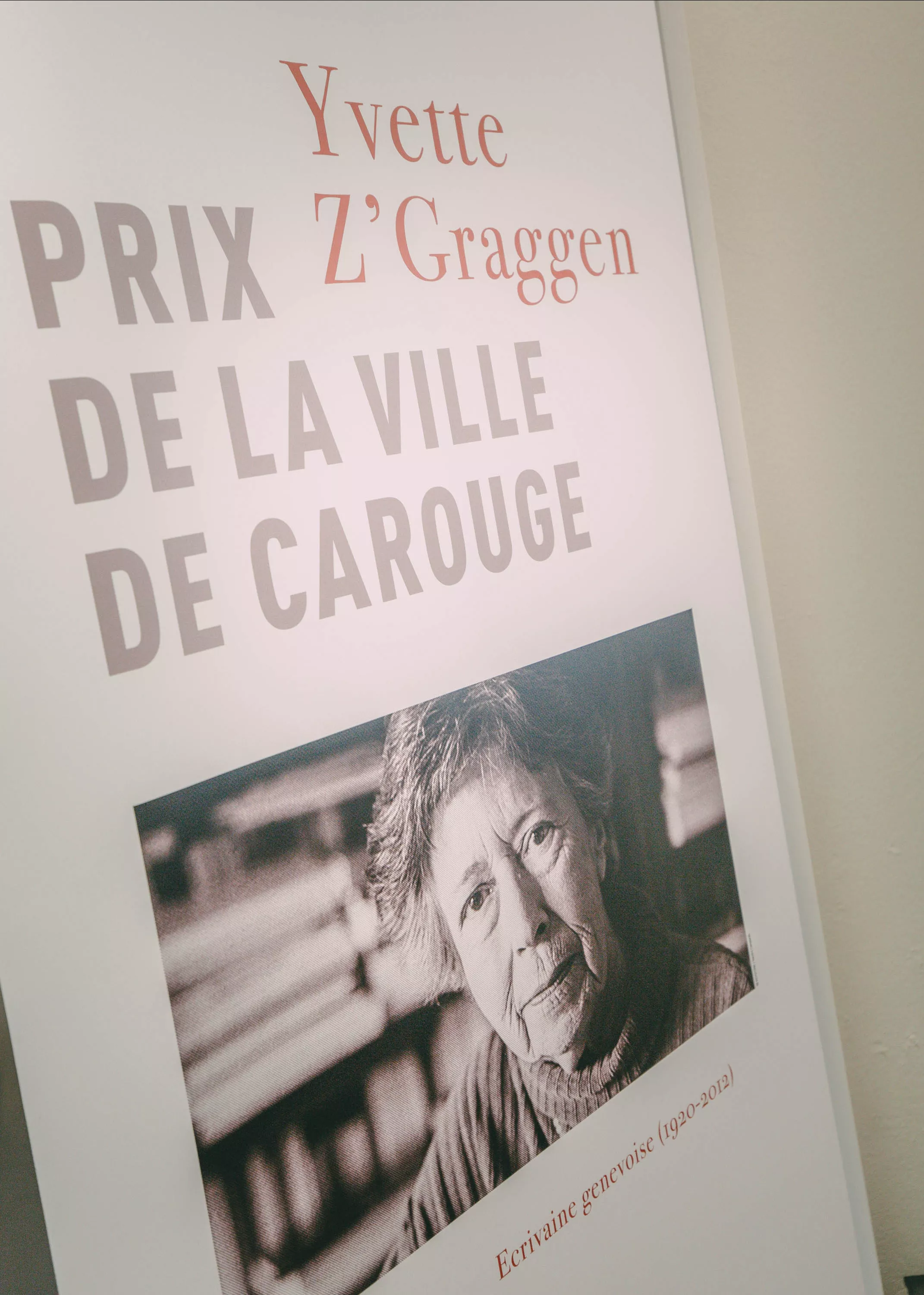 Visuel Prix Yvette Z'Graggen