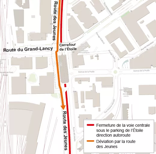 Travaux nuit 27 au 28 mars
