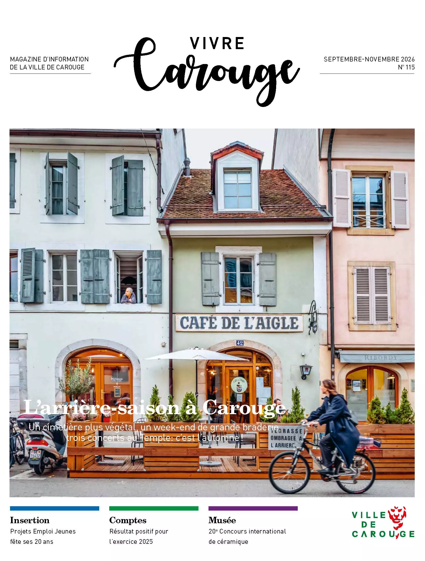 Journal communal Vivre Carouge