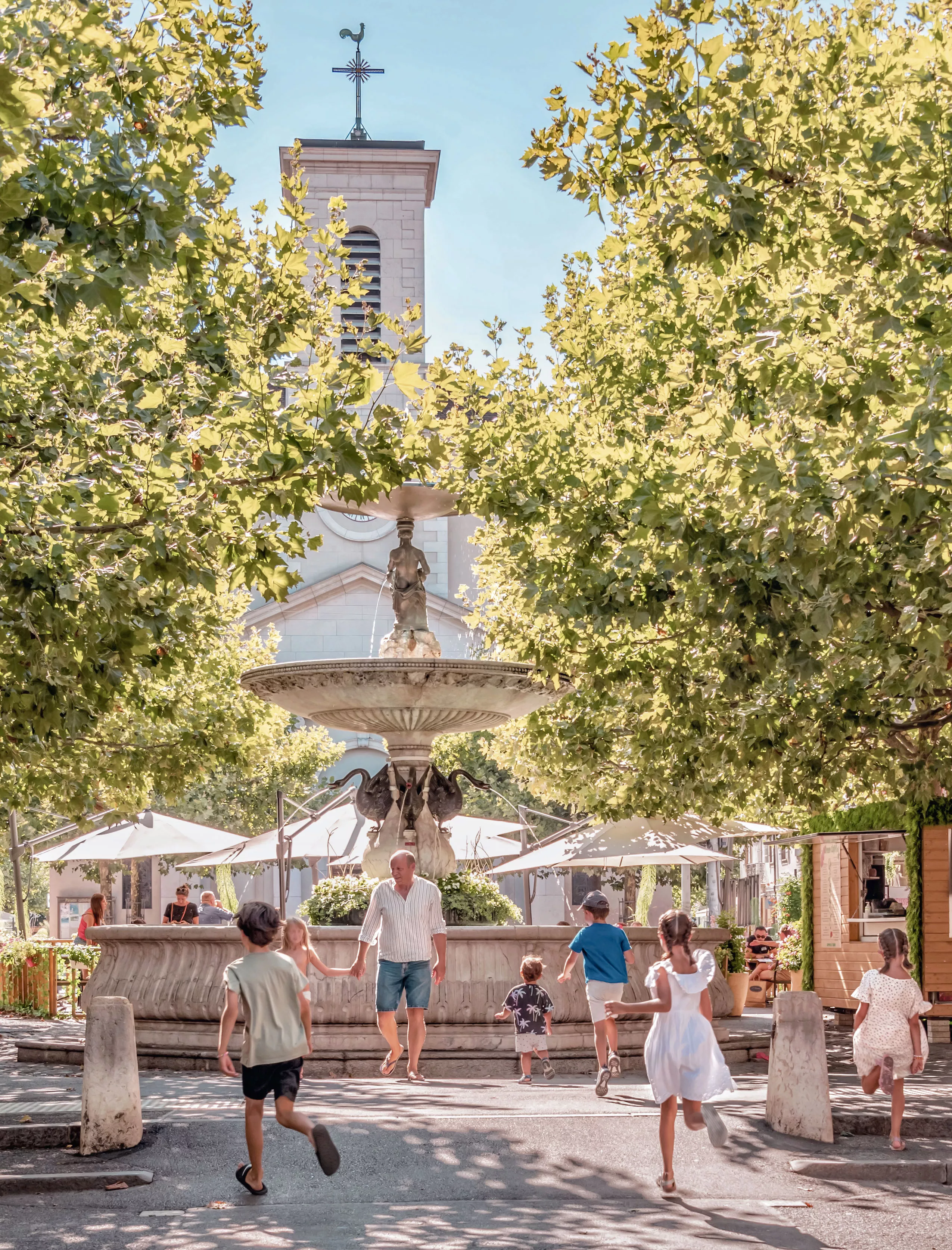Place du march&eacute;, une place historique carougeoise