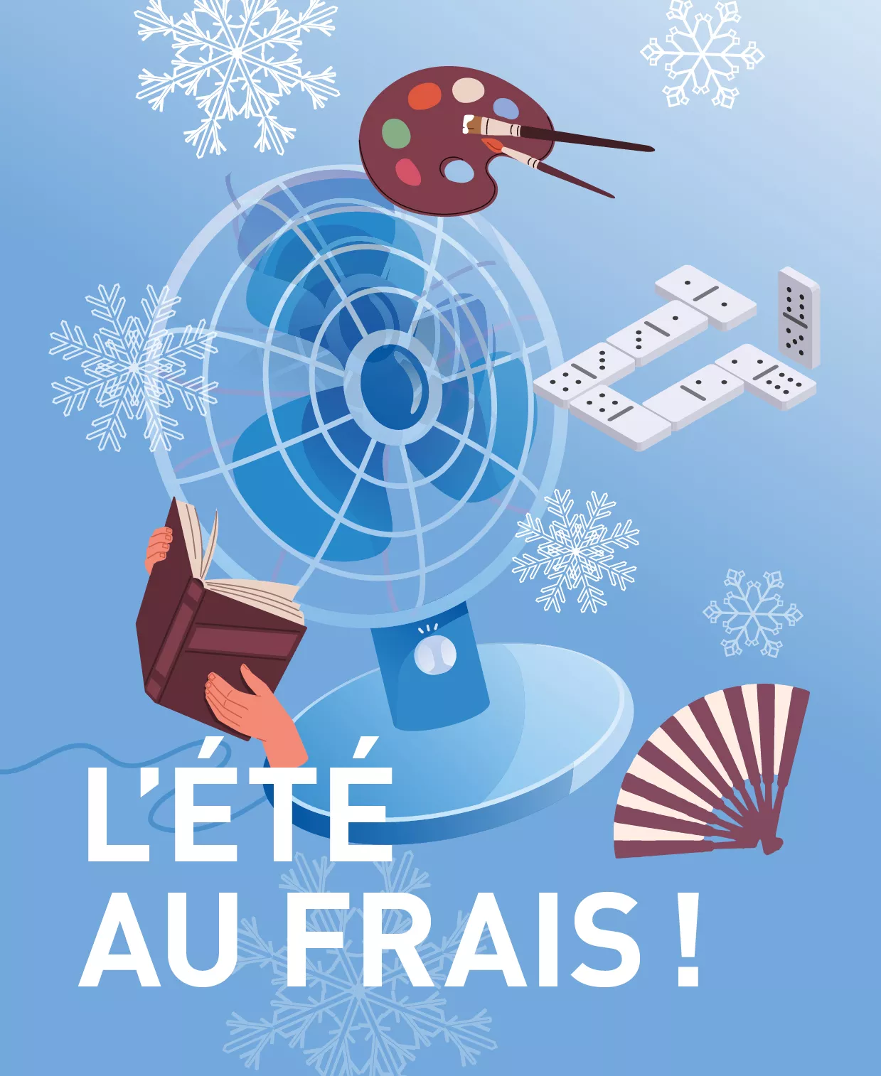 Affiche L'&eacute;t&eacute; au frais