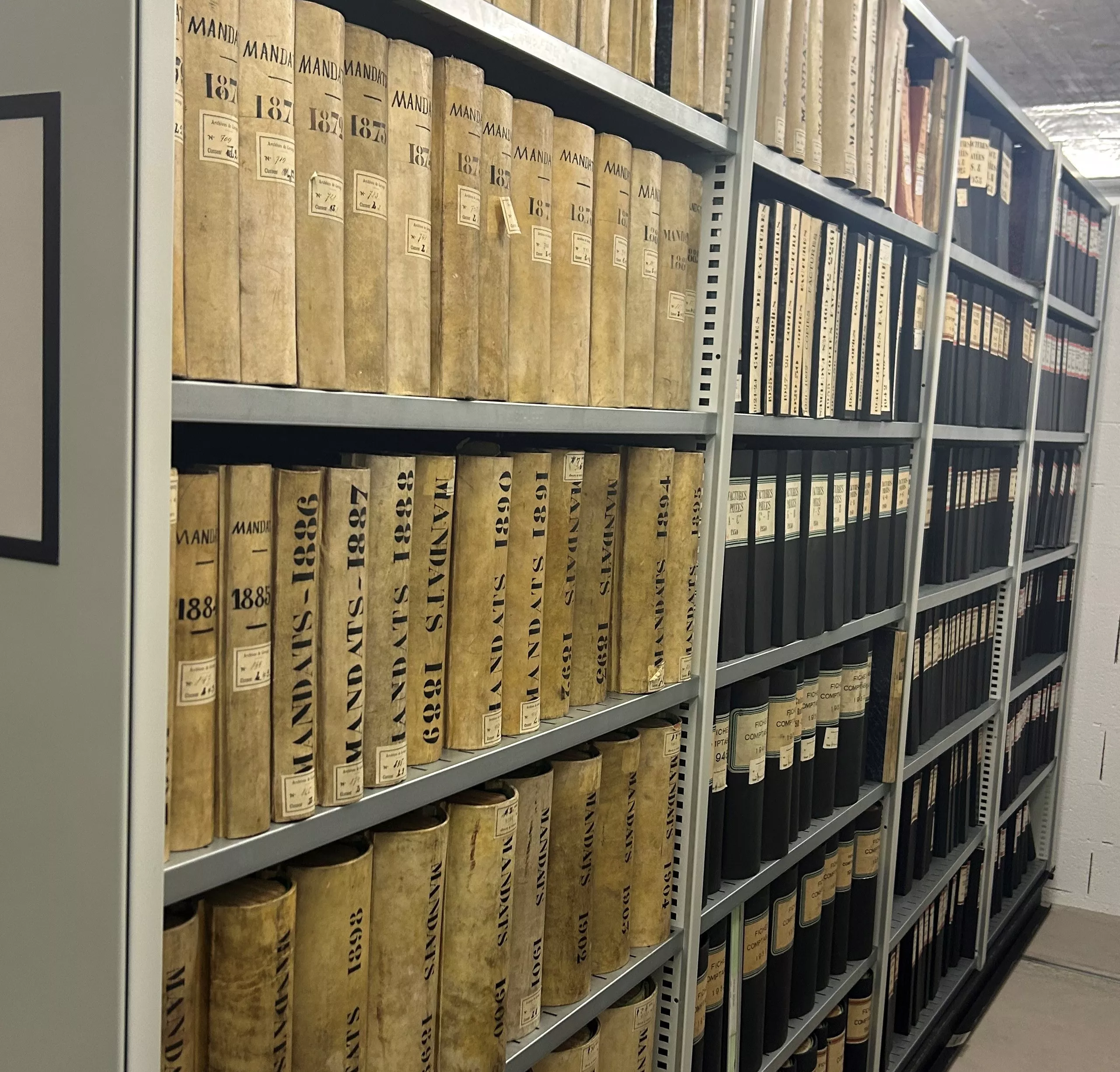 D&eacute;p&ocirc;t des Archives communales