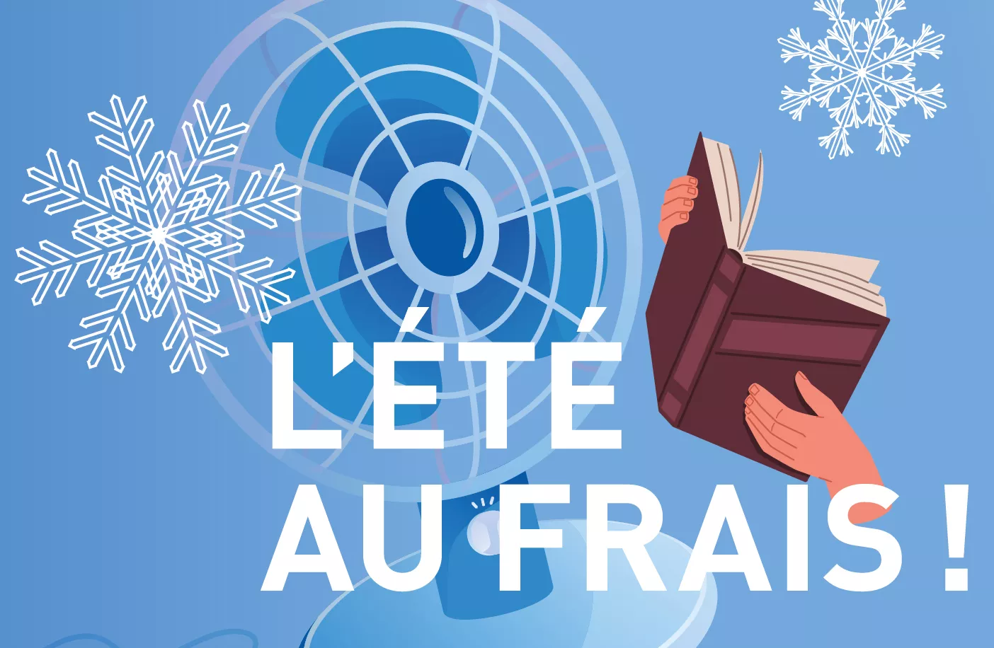 Illustration l'&eacute;t&eacute; au frais