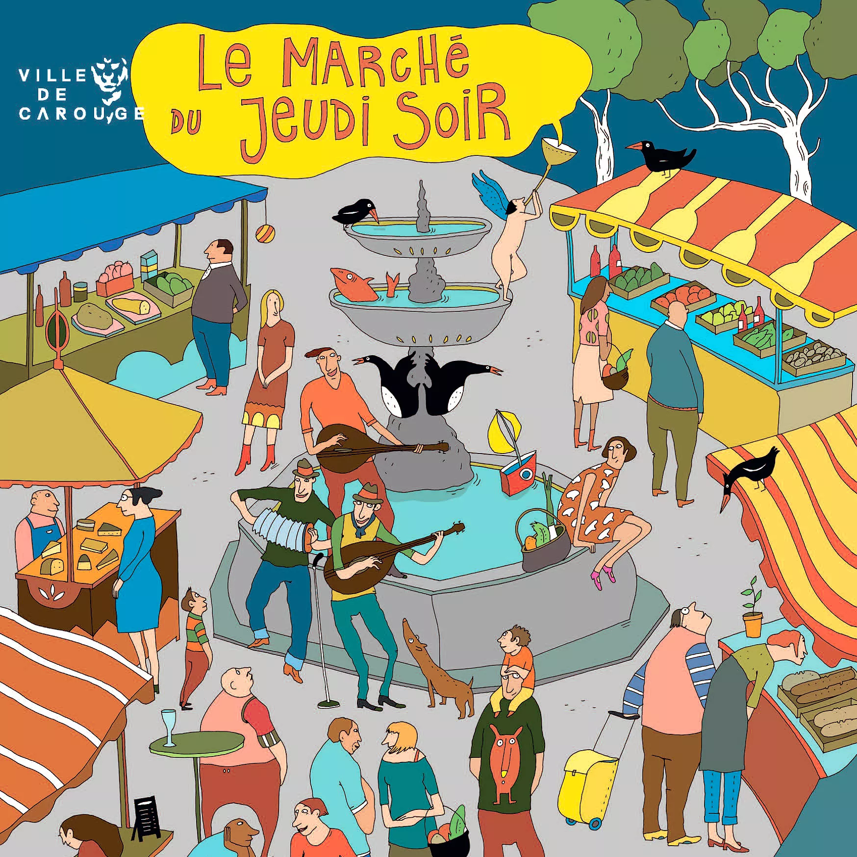 March&eacute; du jeudi soir