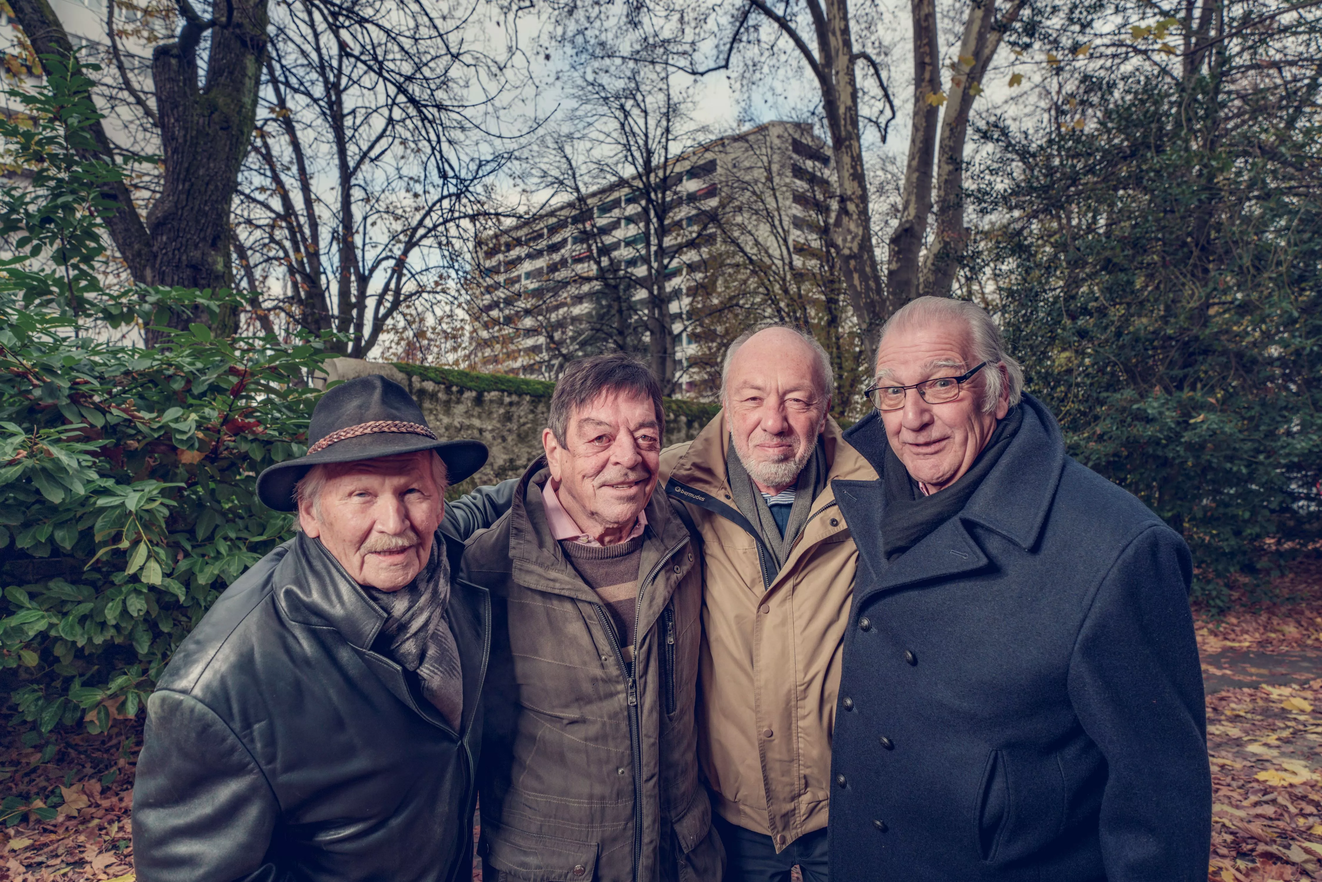 Alain Sarracchi, Claude Morex, Pierre Baertschi, Daniel Mouchet