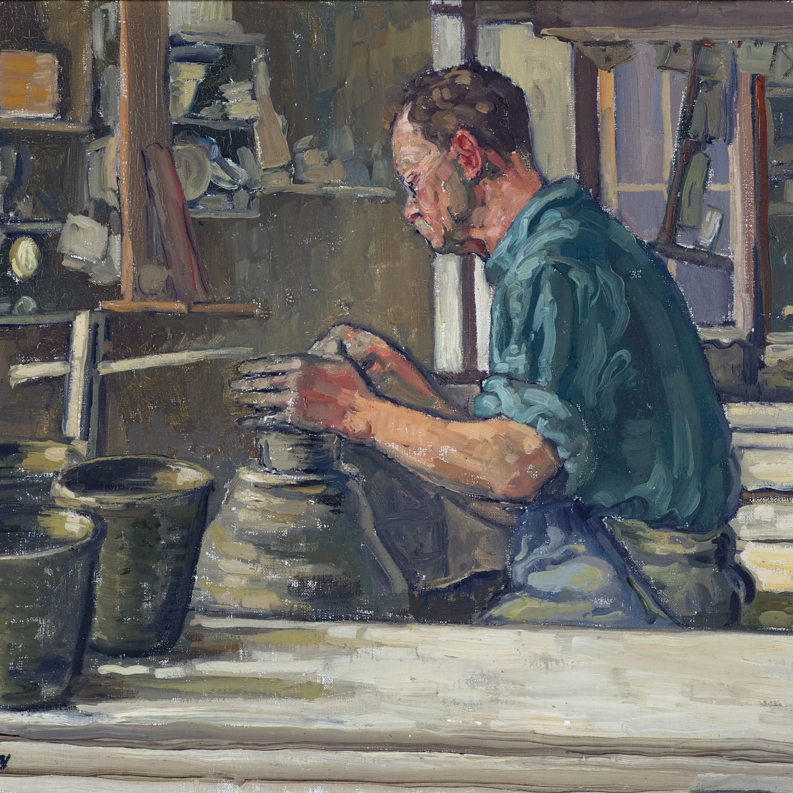 Le vieux potier de Louis Uldry